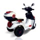 Scooter Branco/Azul Electrica Nova