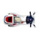 Scooter Branco/Azul Electrica Nova
