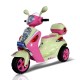 Scooter Branco/Rosa Electrica Nova