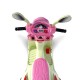 Scooter Branco/Rosa Electrica Nova
