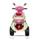 Scooter Branco/Rosa Electrica Nova