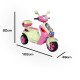 Scooter Branco/Rosa Electrica Nova