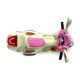 Scooter Branco/Rosa Electrica Nova