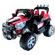 Carrinho Eletrico Jeep Preto/Vermelho 2x25w