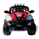 Carrinho Eletrico Jeep Preto/Vermelho 2x25w