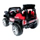Carrinho Eletrico Jeep Preto/Vermelho 2x25w