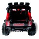 Carrinho Eletrico Jeep Preto/Vermelho 2x25w