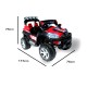 Carrinho Eletrico Jeep Preto/Vermelho 2x25w