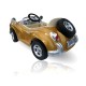 Carro electrico estilo clássico Luxo Gold 2x35w com comando