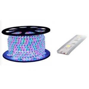Fita Led RGB 60 leds 220v 1 ML