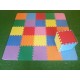 Tapete 25 Placas puzzle, tapete EVA