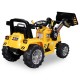 Carrinho Eletrico Trator com Pá, estilo Retroescavadora 2x25w