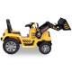 Carrinho Eletrico Trator com Pá, estilo Retroescavadora 2x25w