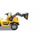 Carrinho Eletrico Trator com Pá, estilo Retroescavadora 2x25w