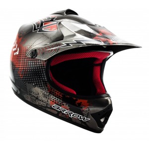 Capacete Cross Crian&ccedil;a Arrow Titan Tamanho XS 51-52cm