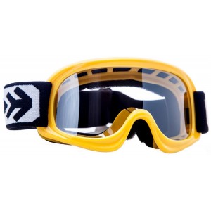 &Oacute;culos de protec&ccedil;&atilde;o MotoCross Crian&ccedil;a Amarelos com lente reflex