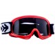 Óculos de protecção MotoCross Criança Vermelho com lente escurecida