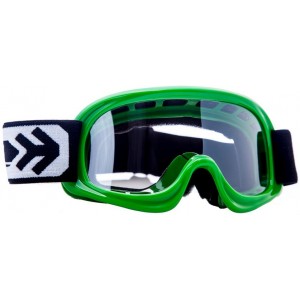 &Oacute;culos de protec&ccedil;&atilde;o MotoCross Crian&ccedil;a Verde com lente reflex