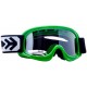 Óculos de protecção MotoCross Criança Verde com lente reflex