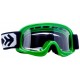 Óculos de protecção MotoCross Criança Vermelho com lente clara