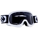 &Oacute;culos de protec&ccedil;&atilde;o MotoCross Crian&ccedil;a Branco com lente escurecida