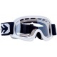 Óculos de protecção MotoCross Criança Branco com lente reflex