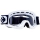 Óculos de protecção MotoCross Criança Branco com lente clara