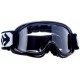 Óculos de protecção MotoCross Criança Preto Brilhante com lente clara
