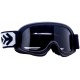 Óculos de protecção MotoCross Criança Preto Mate com lente escurecida