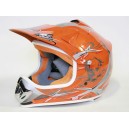 Capacete Cross Outnet Laranja