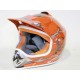 Capacete Cross Outnet Laranja