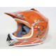 Capacete Cross Outnet Laranja