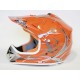 Capacete Cross Outnet Laranja