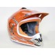 Capacete Cross Outnet Laranja