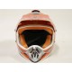 Capacete Cross Outnet Laranja