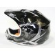 Capacete Cross Outnet Preto
