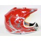 Capacete Cross Outnet Vermelha