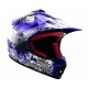 Capacete Cross Criança Arrow Azul