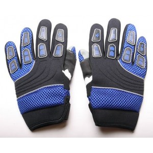 Luvas Cross para Crian&ccedil;a Azuis Tamanho 6 - 15cm