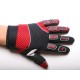 Luvas Cross para Criança Vermelhas Tamanho 12 - 18cm