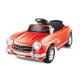 Carrinho Eletrico Mercedes 300SL 25W com Comando, Vermelho