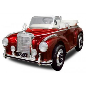 Carrinho Eletrico Vintage Mercedes 300S com Comando e Licen&ccedil;a Oficial