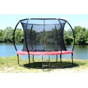 Trampolim World Laranja 427cm de di&acirc;metro e 260cm de altura