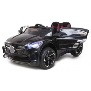 Carrinho Eletrico Estilo Mercedes CLA Luxo Preto com Comando