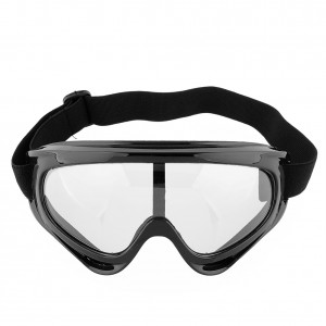 &Oacute;culos de protec&ccedil;&atilde;o MotoCross Crian&ccedil;a Preto