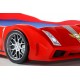 Cama Carro Lamborghini criança Vermelho com Luz, Som e comando