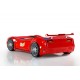 Cama Carro Lamborghini criança Vermelho com Luz, Som e comando