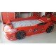 Cama Carro Jaguar criança Vermelho com Luz, Som e comando