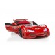 Cama Carro GT999 criança Vermelho com Luz, Som e comando