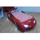 Cama Carro GT999 criança Vermelho com Luz, Som e comando